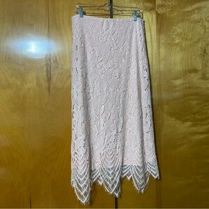 Light Pink Lacy Skirt
